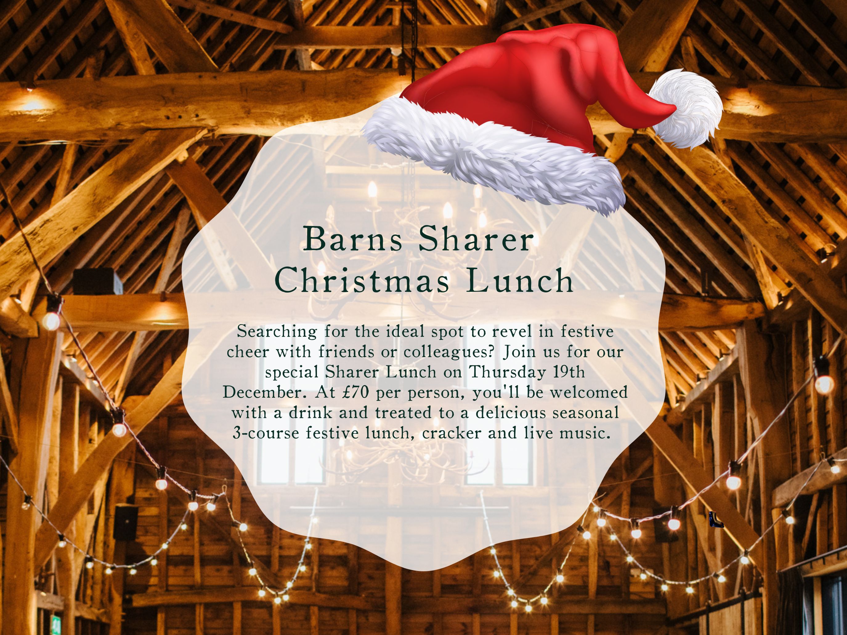 Barns Sharer Christmas Lunch